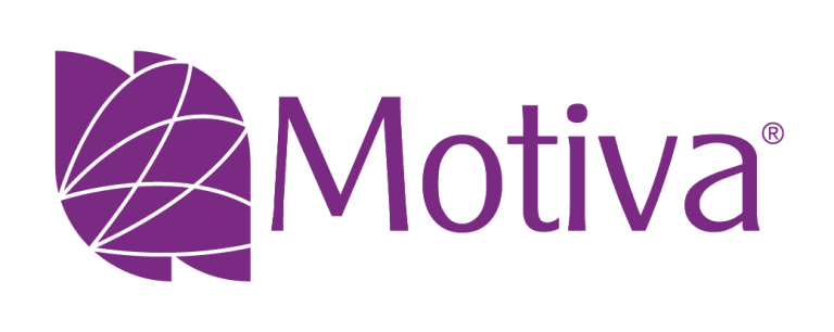 Motiva logo morado